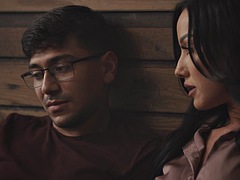 Babes, Big tits, Blowjob, Brunette, Creampie, Hardcore, Masturbation, Seduced