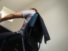 Boss and assistant get down and dirty on the office desk with intense office sex