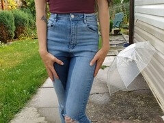 ジーンズ, オナニー, 小柄, 靴