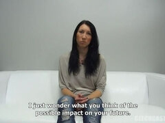 Denisa: A Hot Brunette Casting