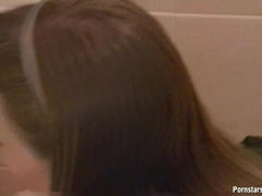 デカパイ, 茶髪の, 女, 天然, 自然山雀, ヌード, オッパイの, 濡れ