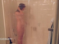Любители, Ванна, Семяизвержение, Дилдо, Оргазм, Душ, Игрушки, Вебкамера