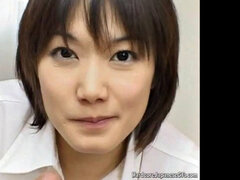 18 años, Asiático, Mamada, Corridas, Japonés, Tetas naturales, Oficina, Adolescente