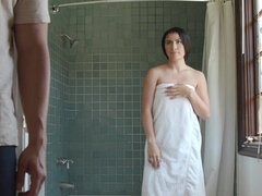 Chica, Garganta profunda, Polla, Sexo duro, Latina, Coño, Afeitado, Adolescente