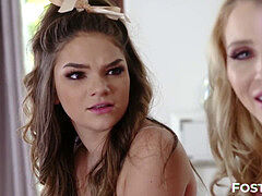 Verga grande, Mamada, Pareja, Corridas, Madres para coger, Adolescente, Trio