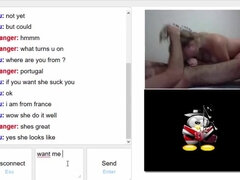 Enthousiasteling, Blond, Pijpbeurt, Lul, Masturbatie, Mexicaans, Tiener, Webcamera