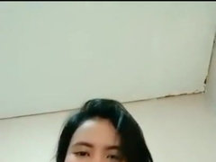 Asiatique, Éjaculation interne, Doigter, Naturelle, Seins naturels, Chatte, Nénés, Webcam