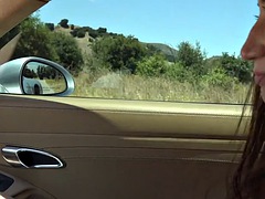 素人, ビーチ, 舞台裏, フェラチオ, 彼女, ハードコア, ハメ撮り, 公共