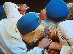 デカパイ, ブロンド, フェラチオ, イく瞬間, Hd, 異人種間, レトロ, ヴィンテージ