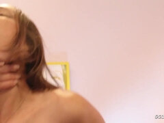 Amateur, Anal, Cul, Grosse bite, Brunette brune, Plantureuse, Hard, Nénés