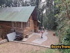 Anal, Culo, Culo grande, Tetas grandes, Negro, Interracial, Al aire libre, Transexual