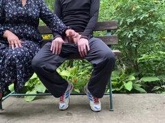 素人, デカ尻, イく瞬間, 手コキする, 熟年, 淫乱熟女, アウトドア, 公共