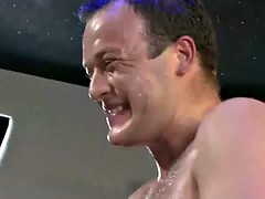 ブロンド, フェラチオ, チン, 足, フェティッシュ