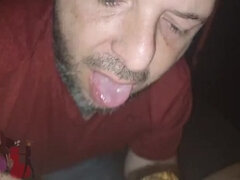 Cum on the Floor, Clean It Up, You Pathetic Cuckold!