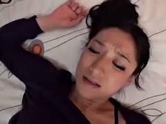 日本人, 淫乱熟女, 穴開きパンティ