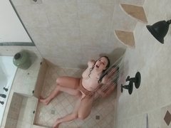 Van fucks his sexy stepmom in the shower