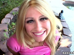 Leie, Blondine, Blasen, Spermaladung, Handjob, Hardcore, Rasiert