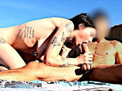 Leie, Schlampe, Blasen, Schwanz, Flashen, Hd, Italienisch, Nudist