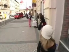 Beauté, Classique, Tchèque, Queue, Naturelle, Mamelons, Pov, Chatte
