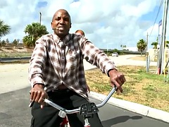 Amateur, Noire, Noir ébène, Homosexuelle, Muscle, De plein air, Réalité