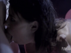 Adriana Chechik and Ryan McLane eyes in the sky