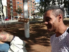 I Went To The Square To Study And meet nice stud