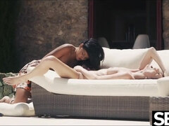 デカパイ, 巨乳な, チェコ, 顔面騎乗, 彼女, 淫乱熟女, 自然山雀, オッパイの