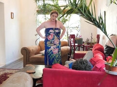 美女, ブロンド, フェラチオ, 中出し, 淫乱熟女, 天然, オマンコ, 息子