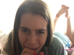 Amateur, Brunette brune, Petite amie, Chatte, Nénés