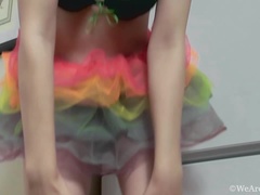 Cul, Blonde, Poilue, Lingerie, Nue  à poil, Mamelons bombés