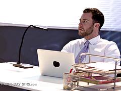 MODERN DAY SINS Overworked Boss Takes A Break To Hard Assfuck The Naughty Office Maid Kenna James