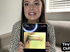 SPH amateur solo amateur domina talks dirty about small cocks