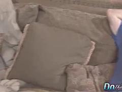 Horny Housewife Kara Peters Fucks Two Men While Husband Watches