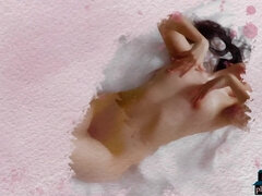 お尻, 美女, 茶髪の, Hd, 小柄, ソフトコア, 一人, オッパイの