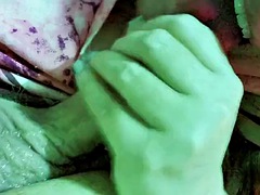 Verga grande, Tetas grandes, Negro, Mamada, Morena, Peludo, Maduro, Tetas