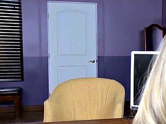 美女, デカパイ, ブロンド, 浮気者, エロ熟女, 下着, 淫乱熟女, タトゥー