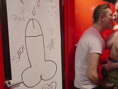 Tussi, Blondine, Blasen, Hardcore, Toilette