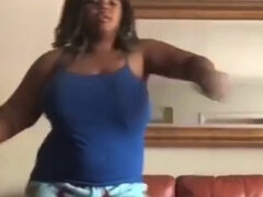 アメリカ人, 巨大, 怪物, オッパイの