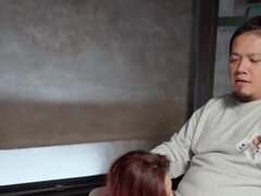 Red hair hottie from Taiwan getting fucked by a poker shark