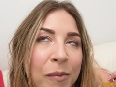 Amateur, Sucer une bite, Mignonne, En levrette, Masturbation, Bureau, Pov, Chatte