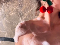 Morena, Penetracion con dedos, Hd, Masturbación, Ducha, Sexo soft, Solo