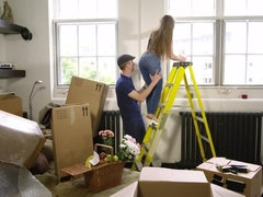 Blondine, Blasen, Vollbusig, Ehemann