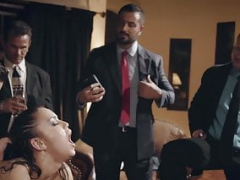 PURE TABOO Escort Humiliated by Businessmen -Public Get down and dirty