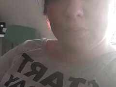 素人, ぽっちゃり, デカ尻, デカパイ, フランス人, オナニー, 熟年, 淫乱熟女