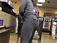 素人, お尻, 黒人, 黒人, のぞき