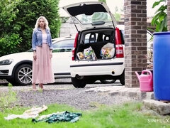 Grote lul, Lul, Vies, 1 man 2 vrouwen, Likken, Ondergoed, Kousen, Trio