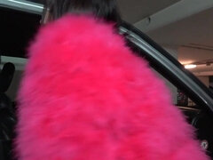 デカパイ, フェラチオ, 茶髪の