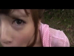 Amateur, Asiático, Mamada, Semen en la boca, Japonés, Al aire libre, Realidad, Chupando
