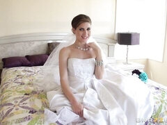 デカ尻, デカチン, デカパイ, 結婚, バック, ストッキング, オッパイの, 結婚式