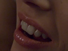 美女, 美人, デカパイ, 茶髪の, エロティック, 一人, オッパイの